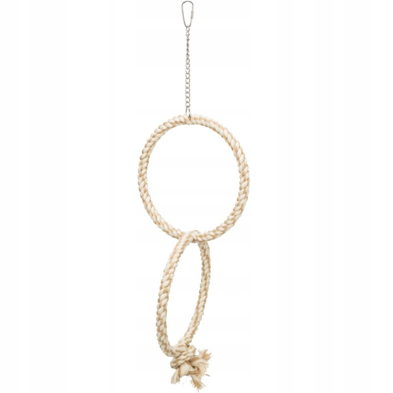 Trixie Pierścienie ze sznurka – Idealna huśtawka dla ptaków