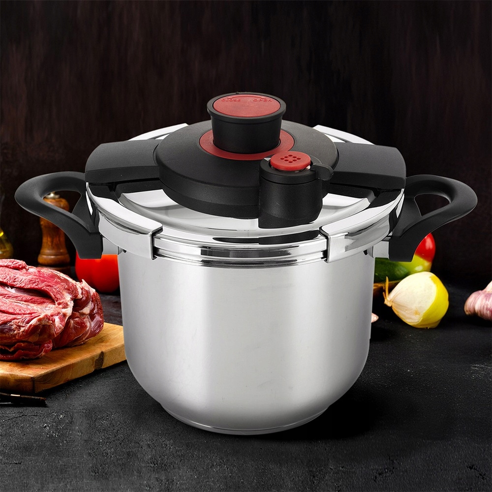 Szybkowar Ciśnieniowy Stalowy 7 L ORION STORM – Szybkie gotowanie w Twojej kuchni