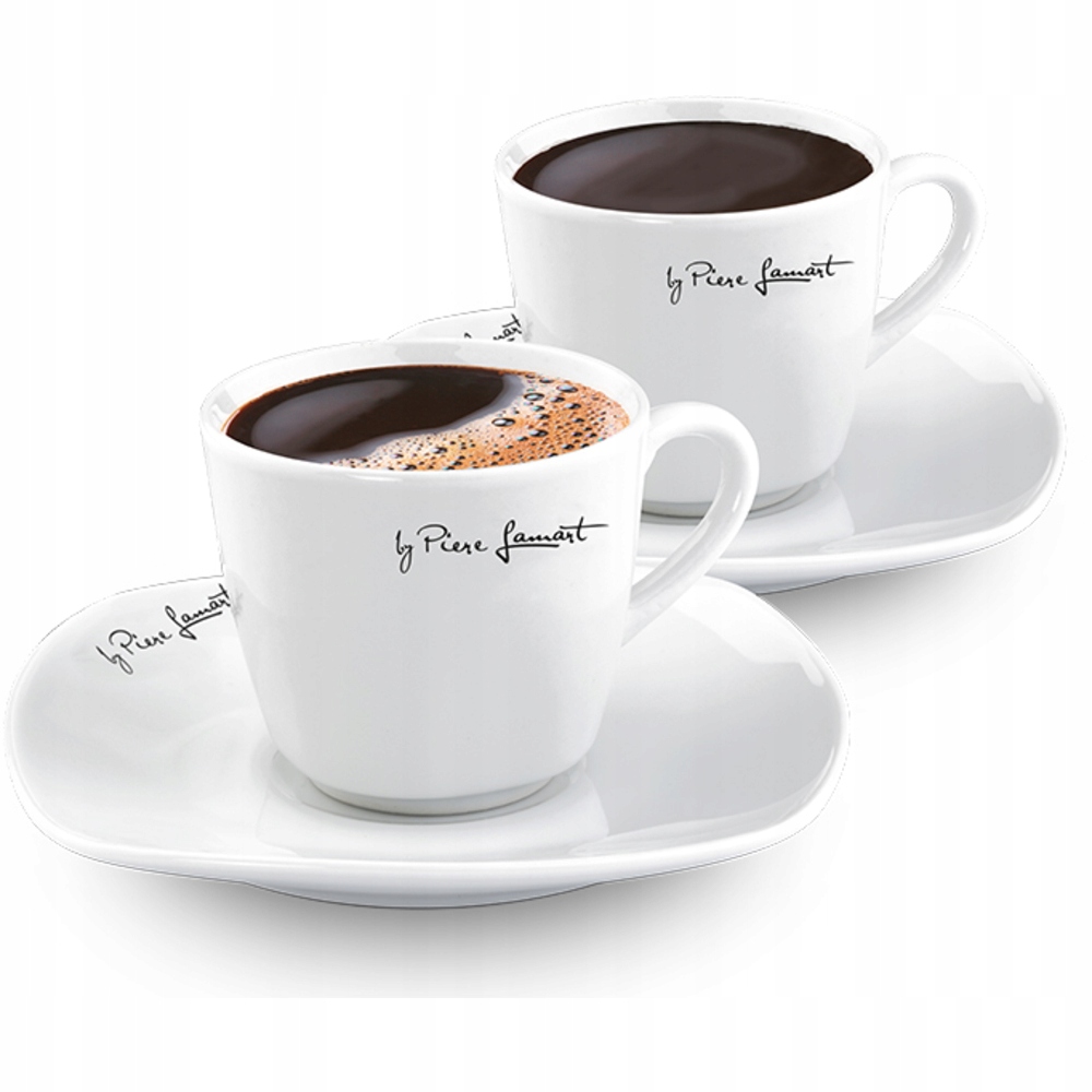 Zestaw filiżanek porcelanowych Lamart – Idealny do espresso