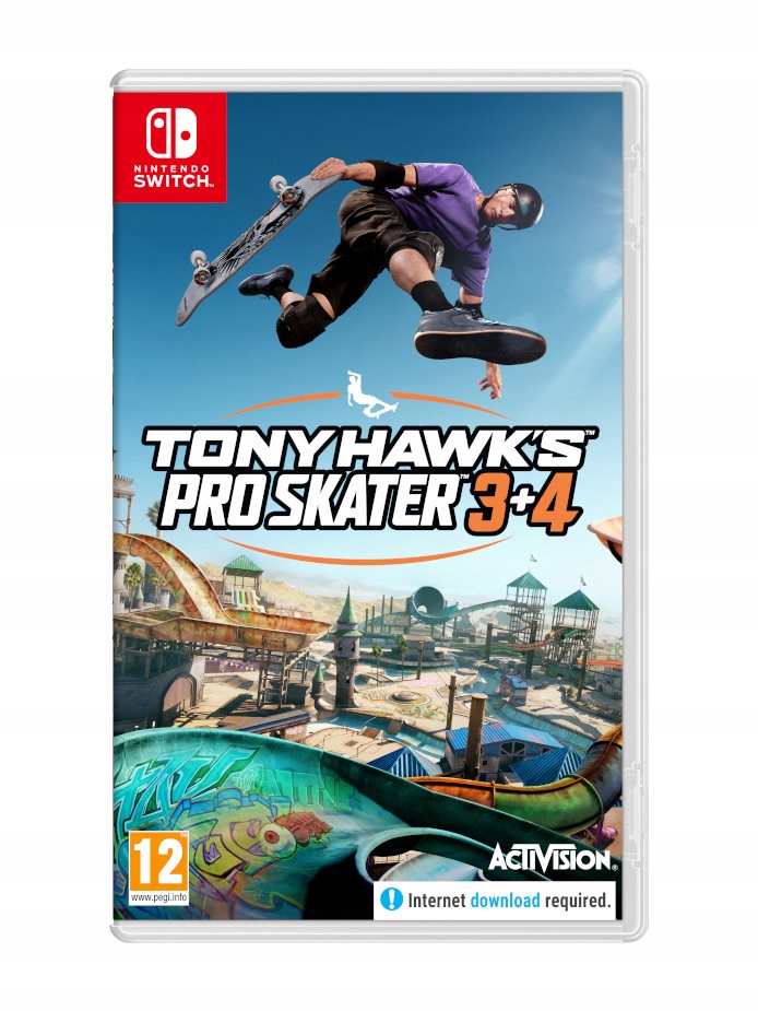 TONY HAWK'S PRO SKATER 3 + 4 SWITCH – Powrót legendy w nowej odsłonie