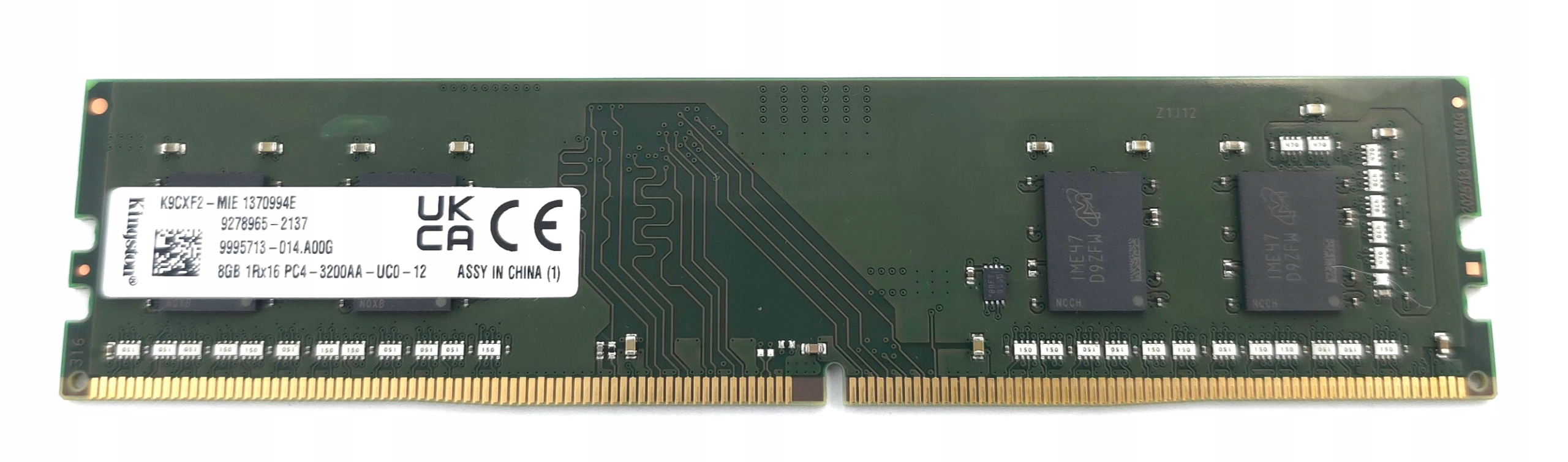 Kingston Technology ValueRAM 8 GB DDR4 288-pin DIMM – Wydajność i niezawodność
