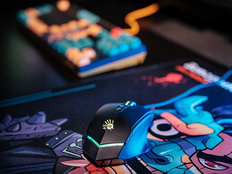 Mysz A4TECH BLOODY V8m MAX RGB USB – Legendarna mysz dla wymagających graczy
