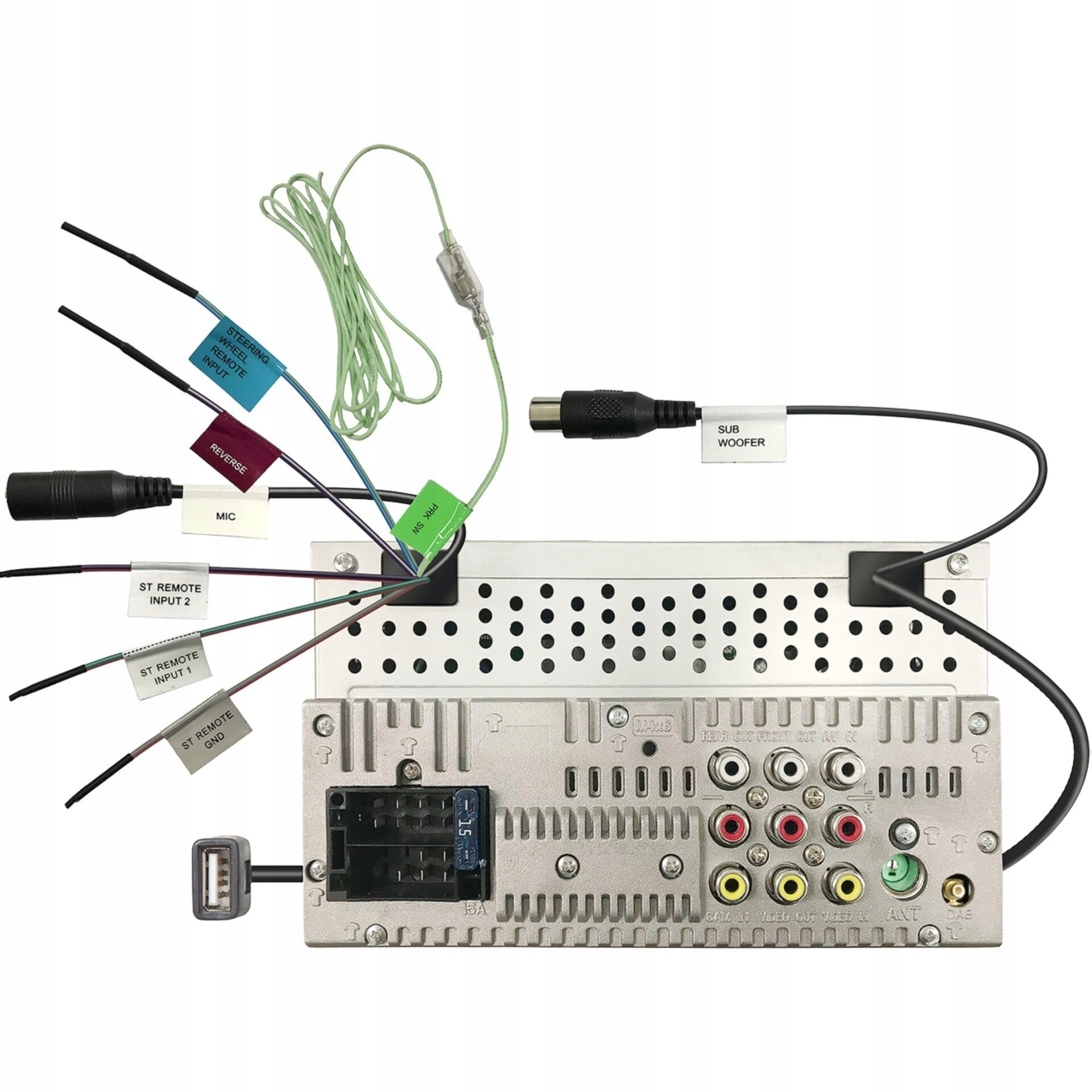 Możliwość podłączenia dodatkowych komponentów audio