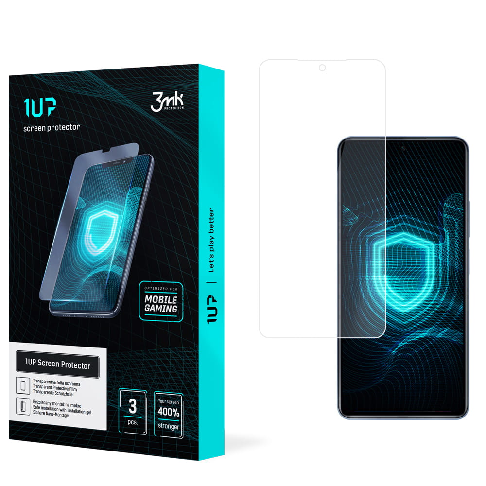 XIAOMI REDMI K40 PRO 5G - 3MK 1UP – Ochrona ekranu dla graczy