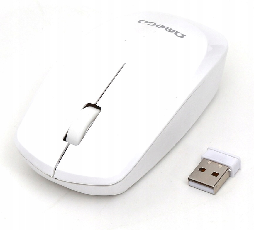 Mysz OMEGA MYSZ BEZPRZEWODOWA MOUSE WIRELESS 1200DPI BIAŁA