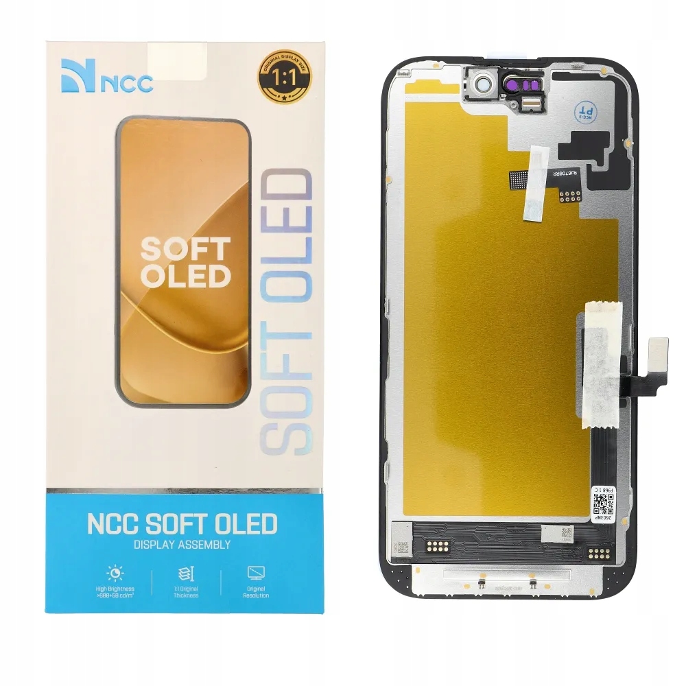 NCC Wyświetlacz do IPHONE 16 Soft Oled – Idealne rozwiązanie dla Twojego telefonu