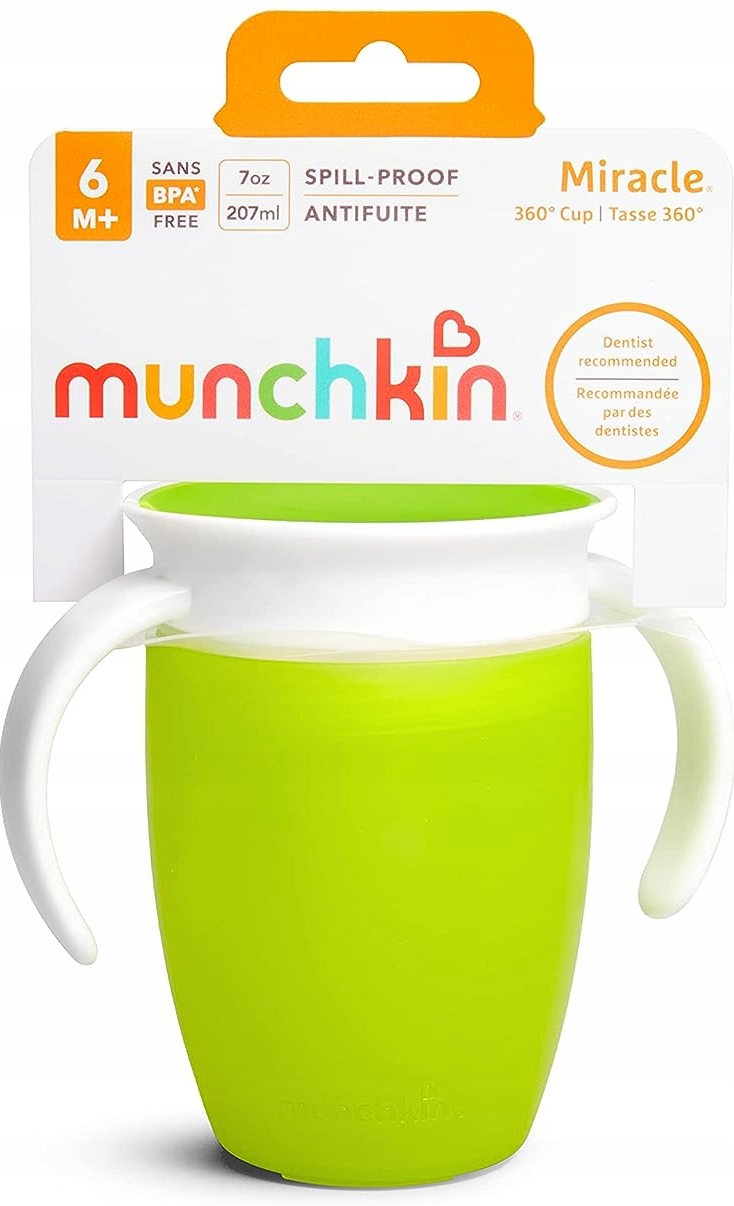Gertuvė Munchkin Miracle 360 Trainer Cup – Idealny kubek do nauki picia dla maluchów