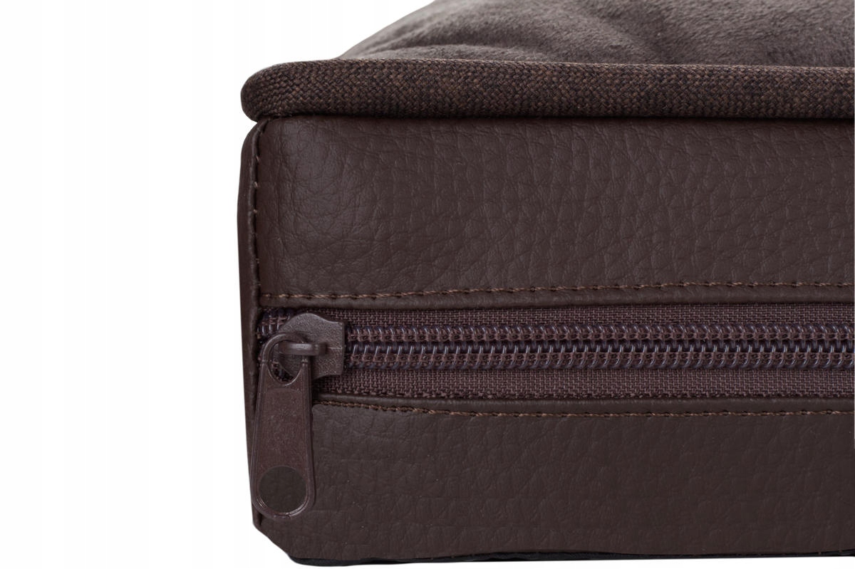 Legowisko ortopedyczne materac dla psa Welsti brązowy kość XXL 150x100 – Komfort i zdrowie Twojego pupila