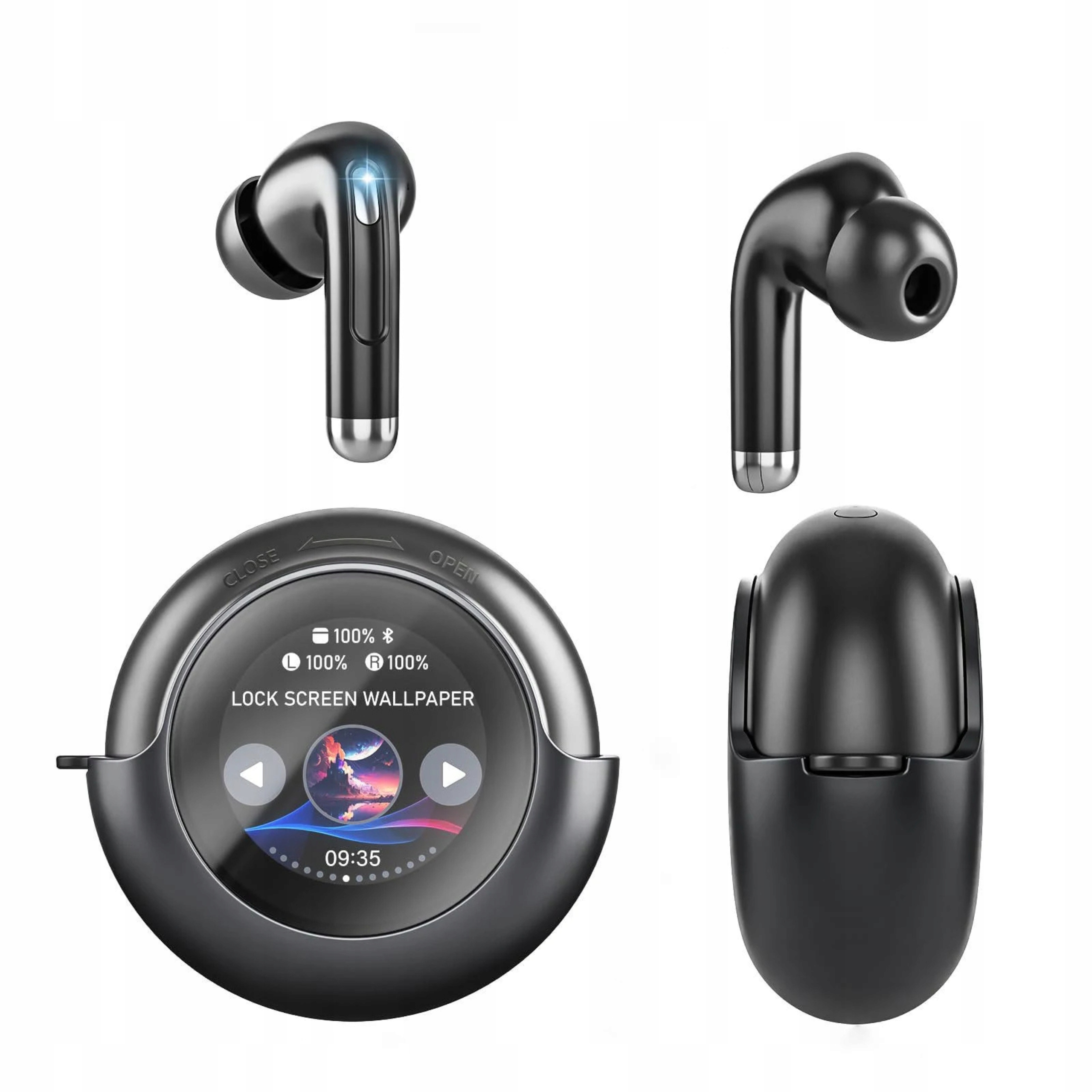 Bezprzewodowe słuchawki dokanałowe Bluetooth 5.4 Elonix 7 – Komfort i jakość dźwięku