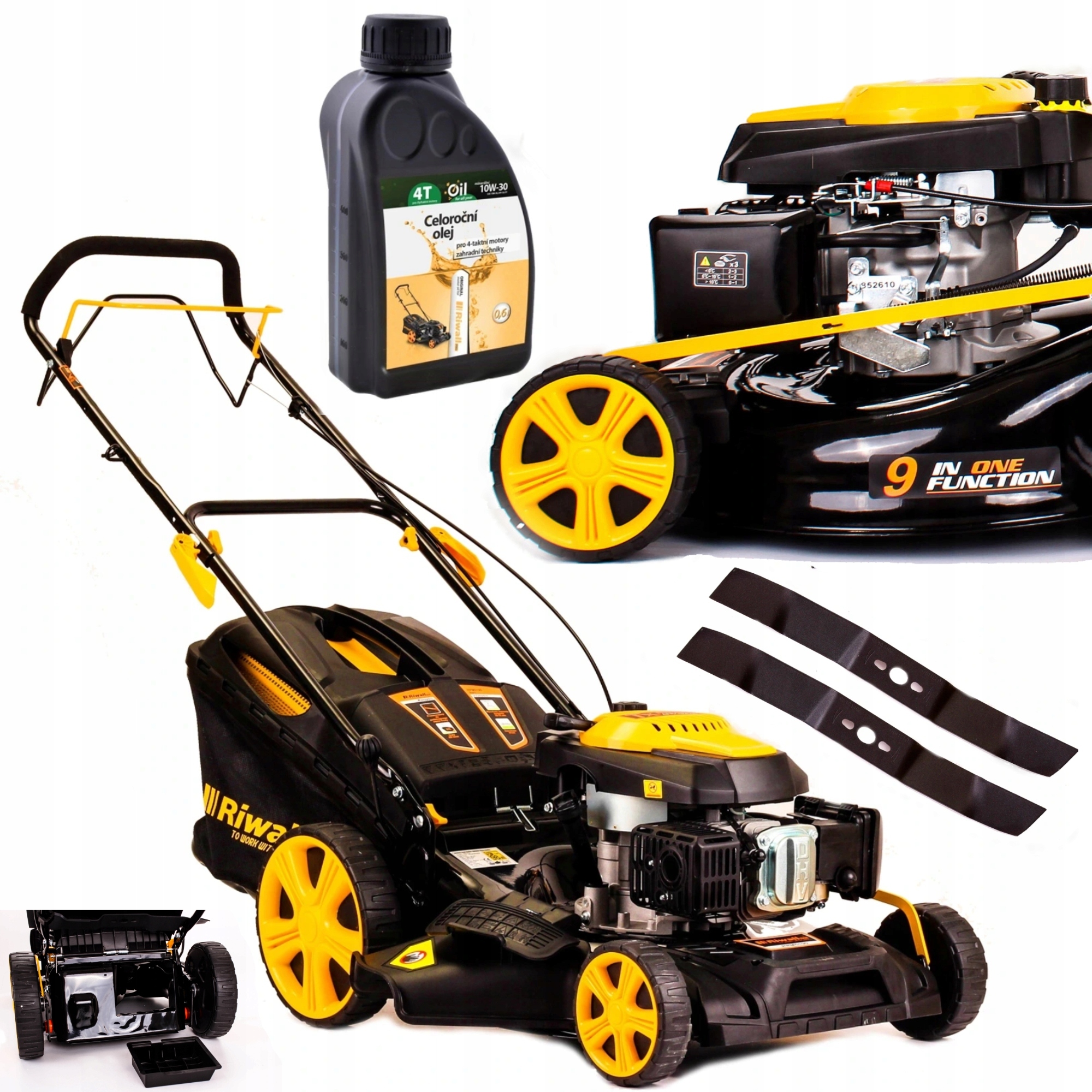 Centralna regulacja wysokości koszenia – Precyzyjne dostosowanie do Twoich potrzeb