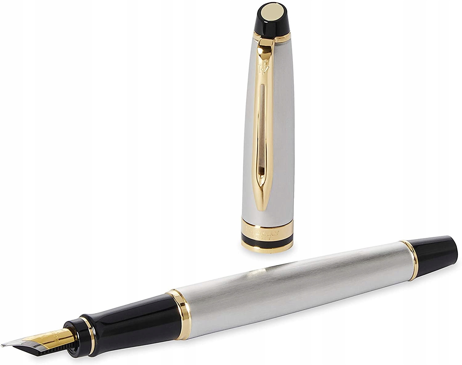 Pióro wieczne Waterman Expert Stainless Steel GT M – Elegancja i styl w każdym detalu