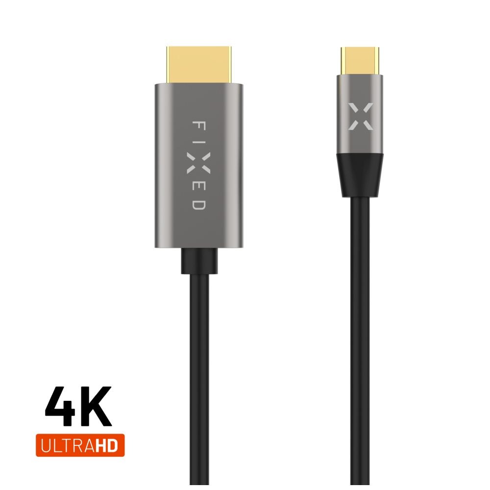 FIXED Złącza kabli wideo USB-C/HDMI – Wysoka jakość obrazu w Twoim zasięgu