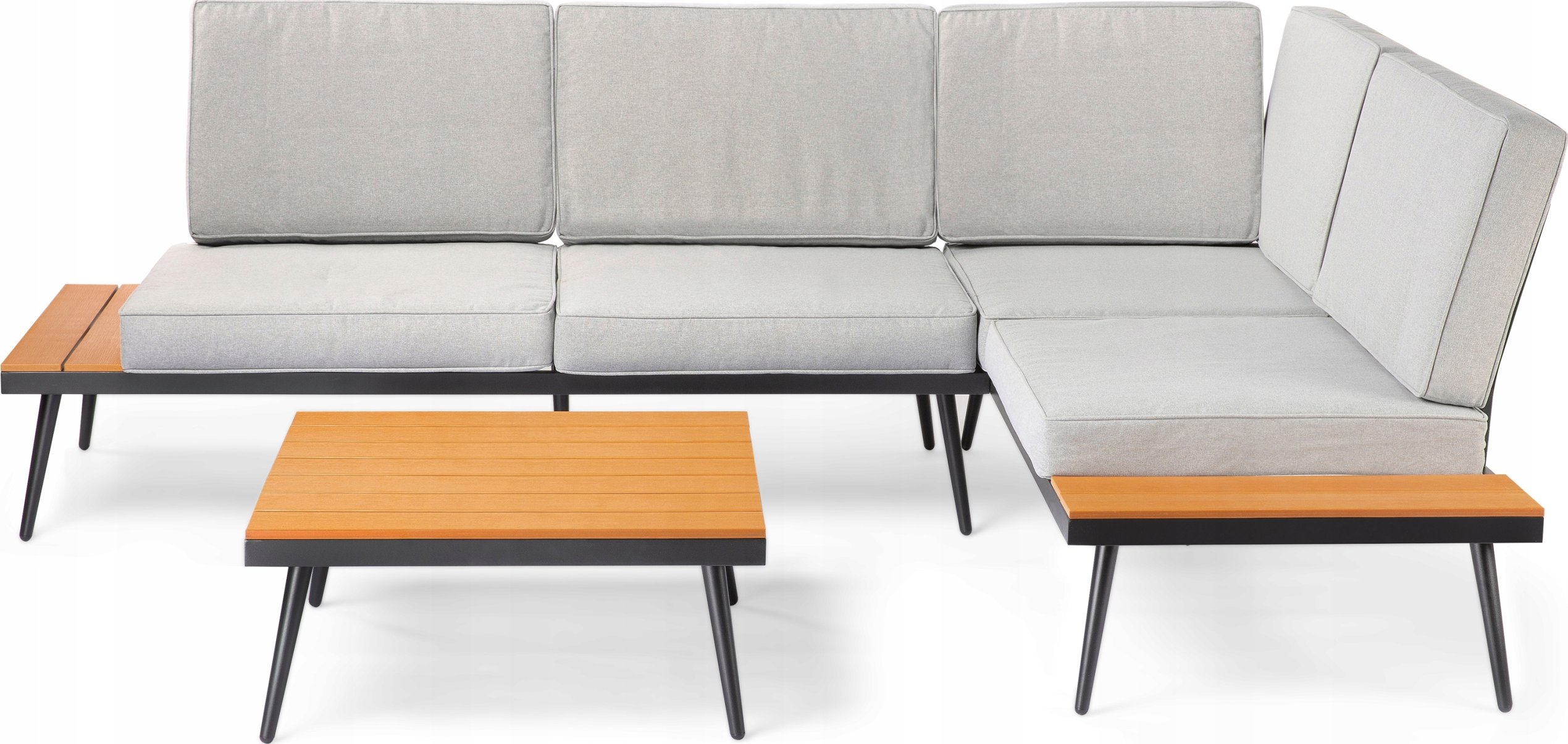 Zestaw narożny mebli ogrodowych Fieldmann FDZN 5080 – Komfort i styl w Twoim ogrodzie