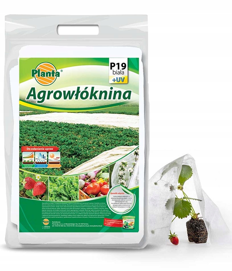 Planta agrowłóknina okryciowa biała 2,10x5m – Idealna ochrona dla Twojego ogrodu
