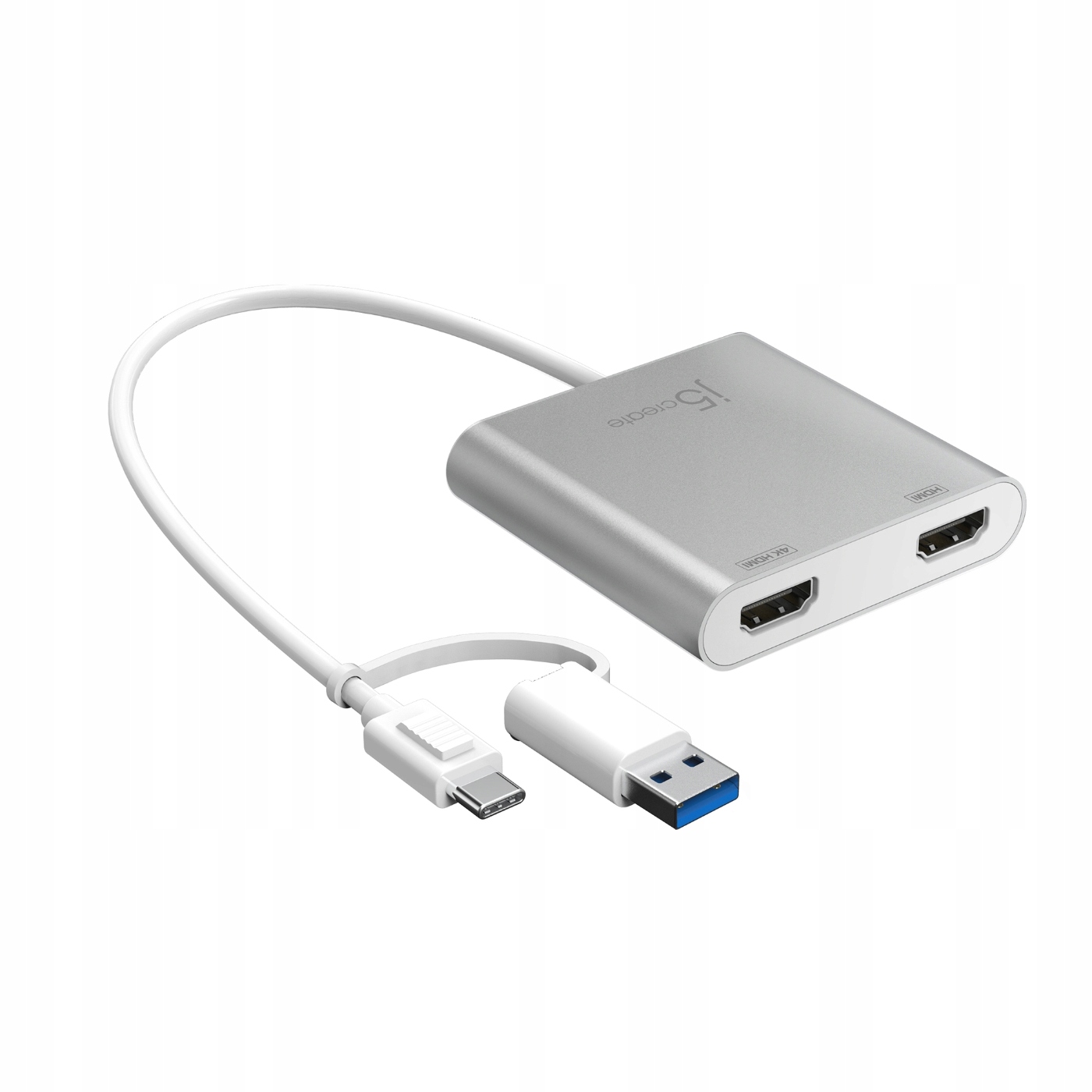 j5create JCA365 – Zewnętrzna karta graficzna USB w rozdzielczości 3840 x 2160 px