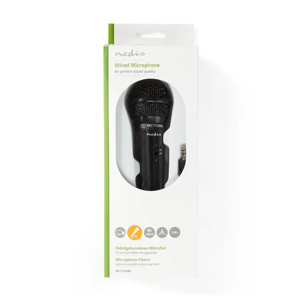 Długość kabla – Swoboda ruchów z kablem 1,8 m