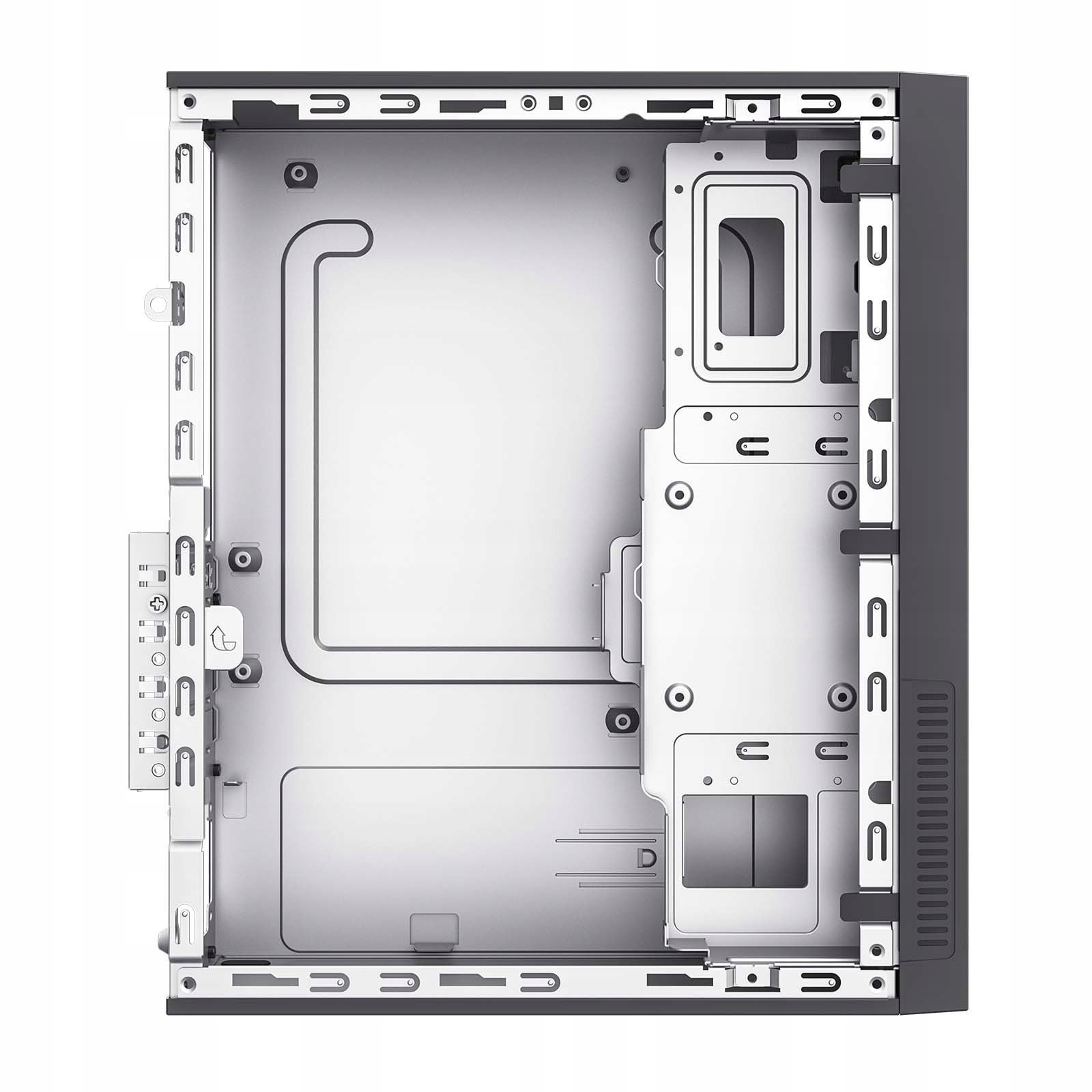 Obsługiwane formaty płyt głównych: Micro ATX i Mini ITX