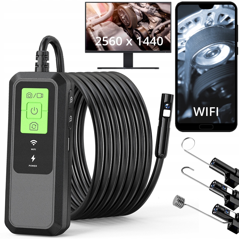Kamera endoskopowa inspekcyjna DUO WIFI PC TEL 5m – Twoje narzędzie do inspekcji
