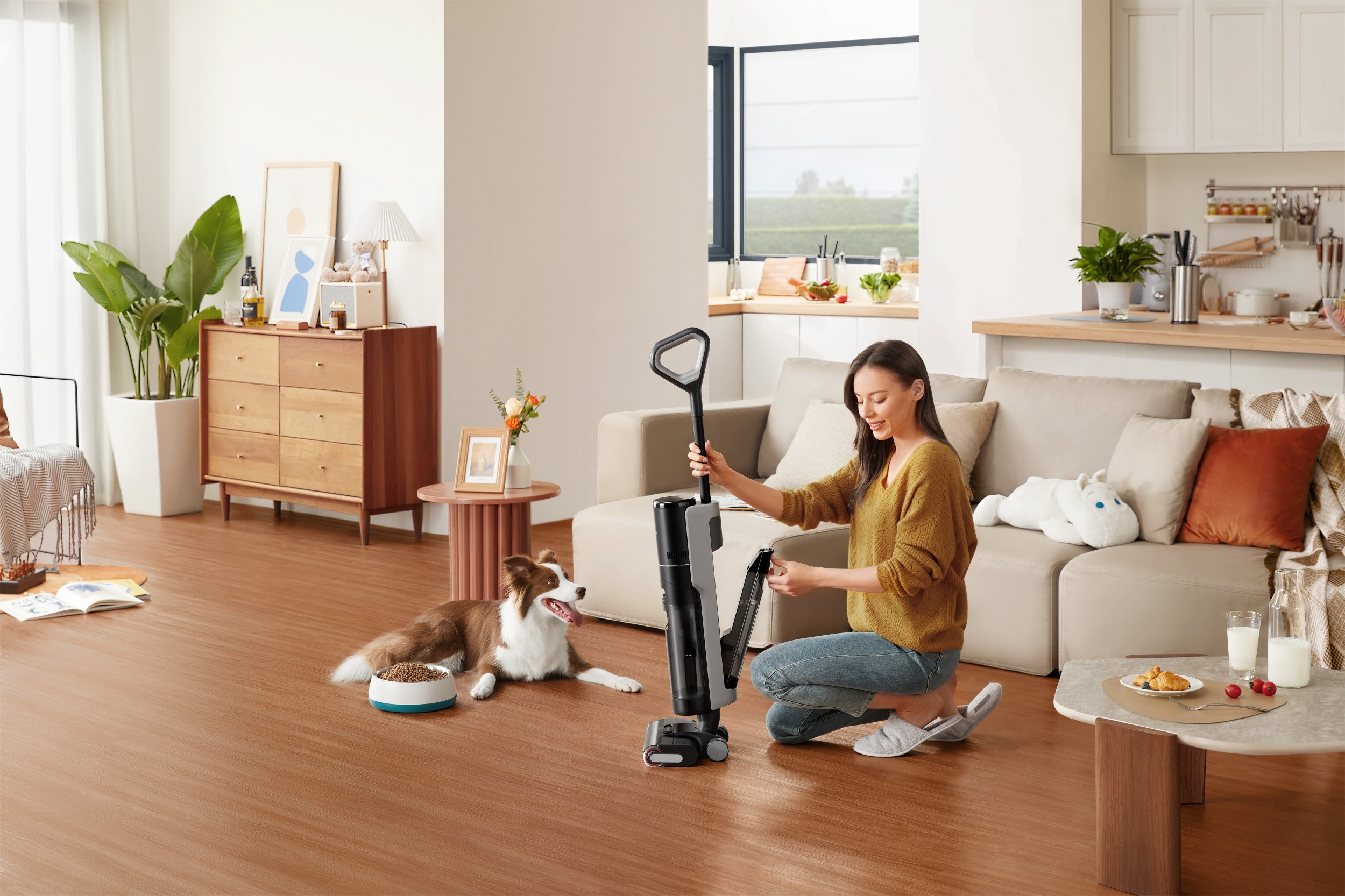 Bezworkowy system zbierania kurzu