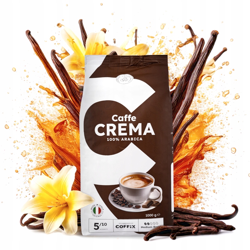 Waniliowy aromat i gęsta crema