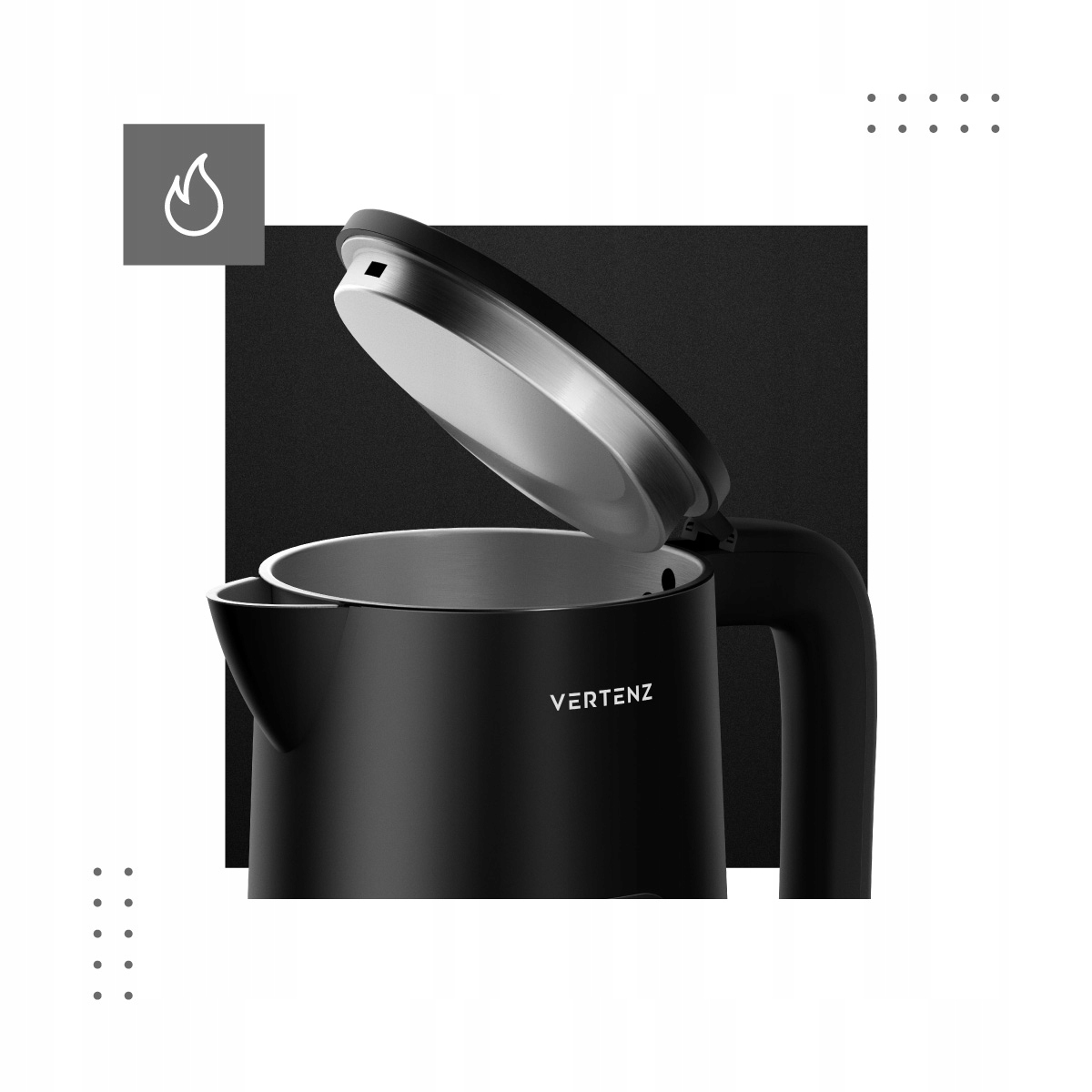 Pięć ustawień temperatury – idealne do każdego naparu