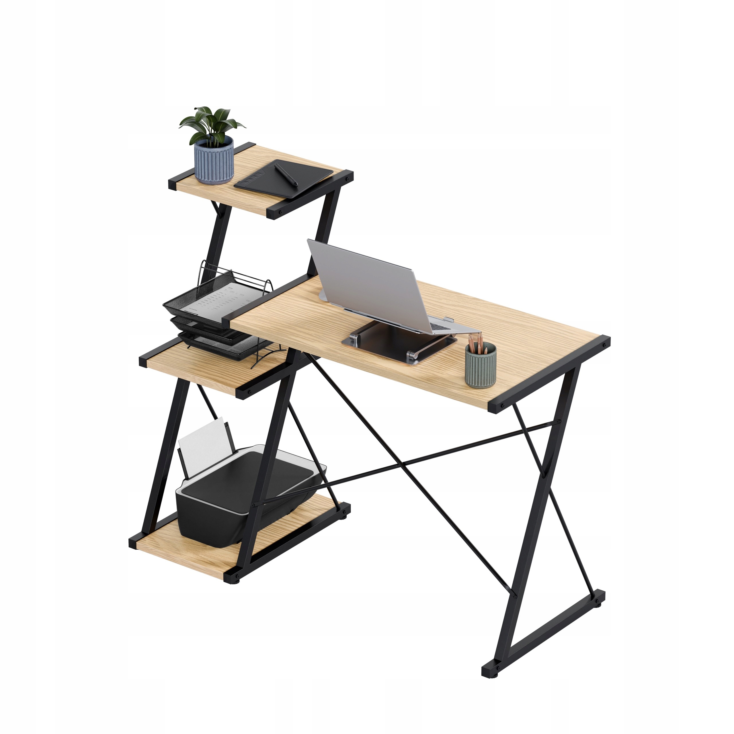 Elastyczność montażu półek – dostosuj biurko do swoich potrzeb