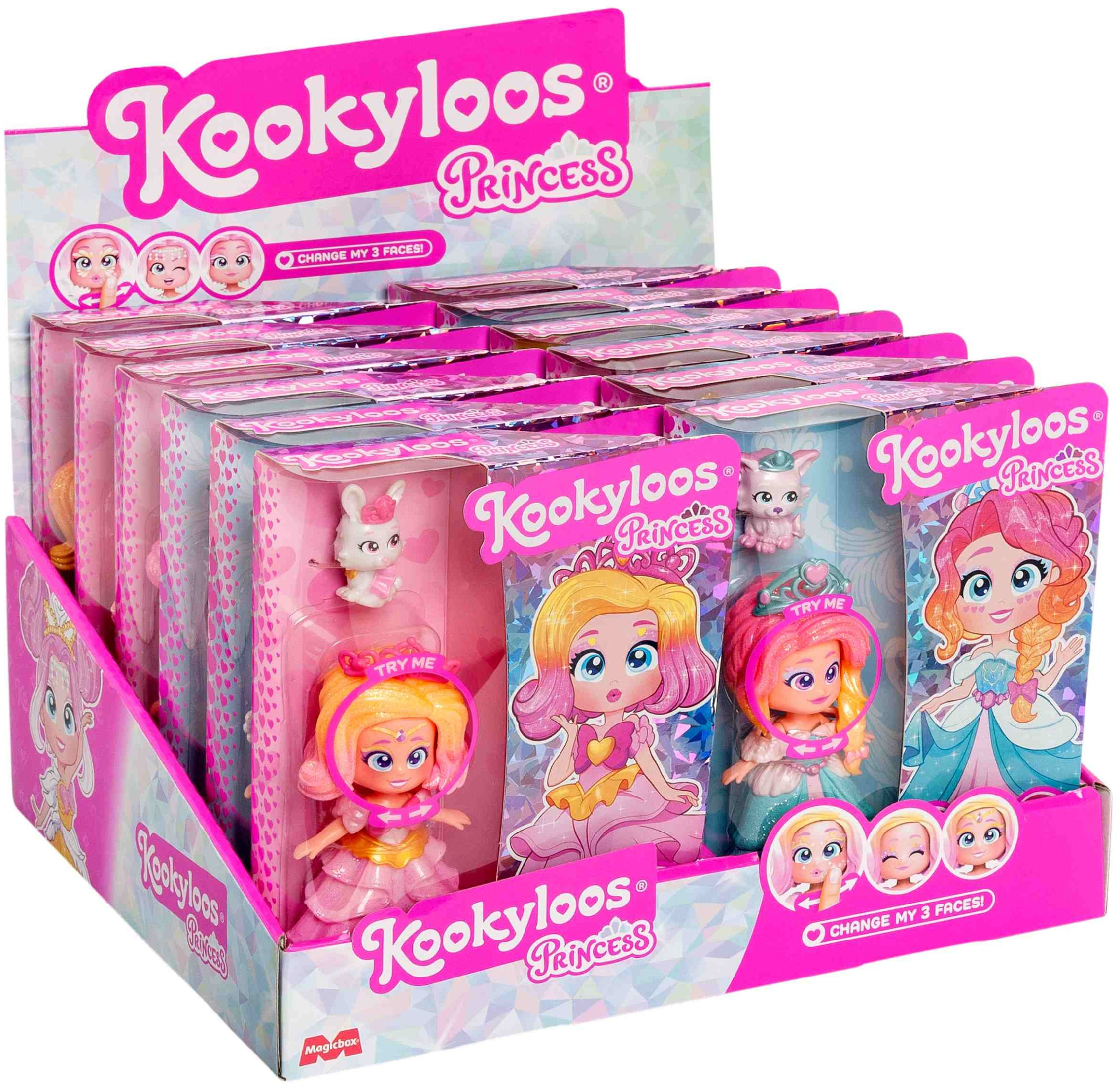 Seria Kookyloos Princess – Odkryj świat bajkowych lalek