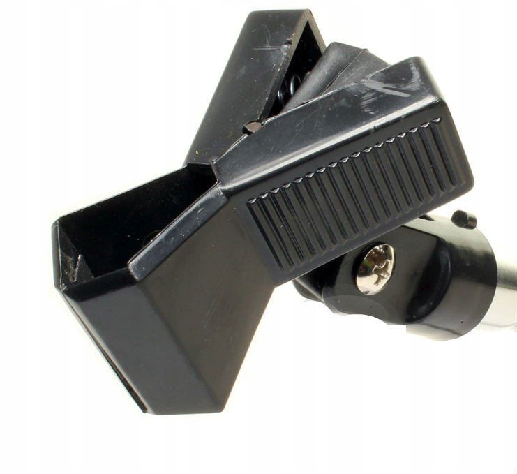 Klips sprężynowy – Pasuje do większości mikrofonów