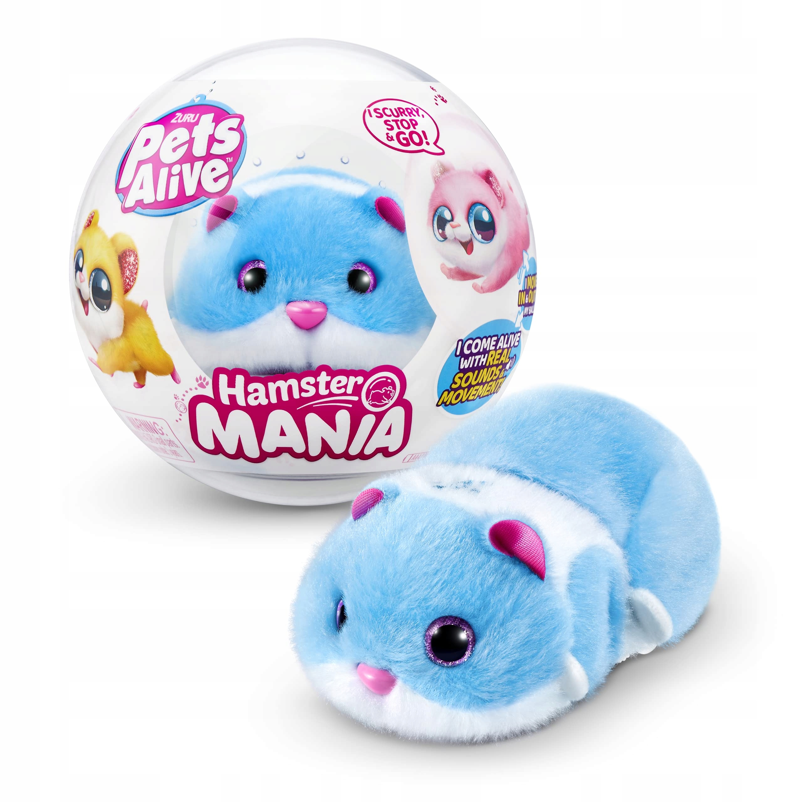 Zabawka interaktywna PETS ALIVE Hamstermania – Radość i zabawa dla dzieci