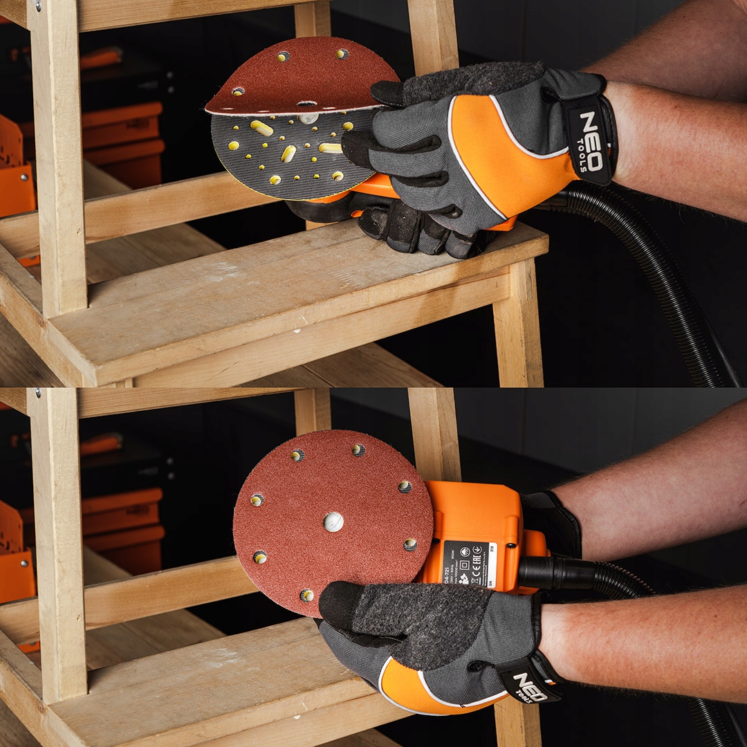 Zastosowanie krążków ściernych w szlifierkach mimośrodowych