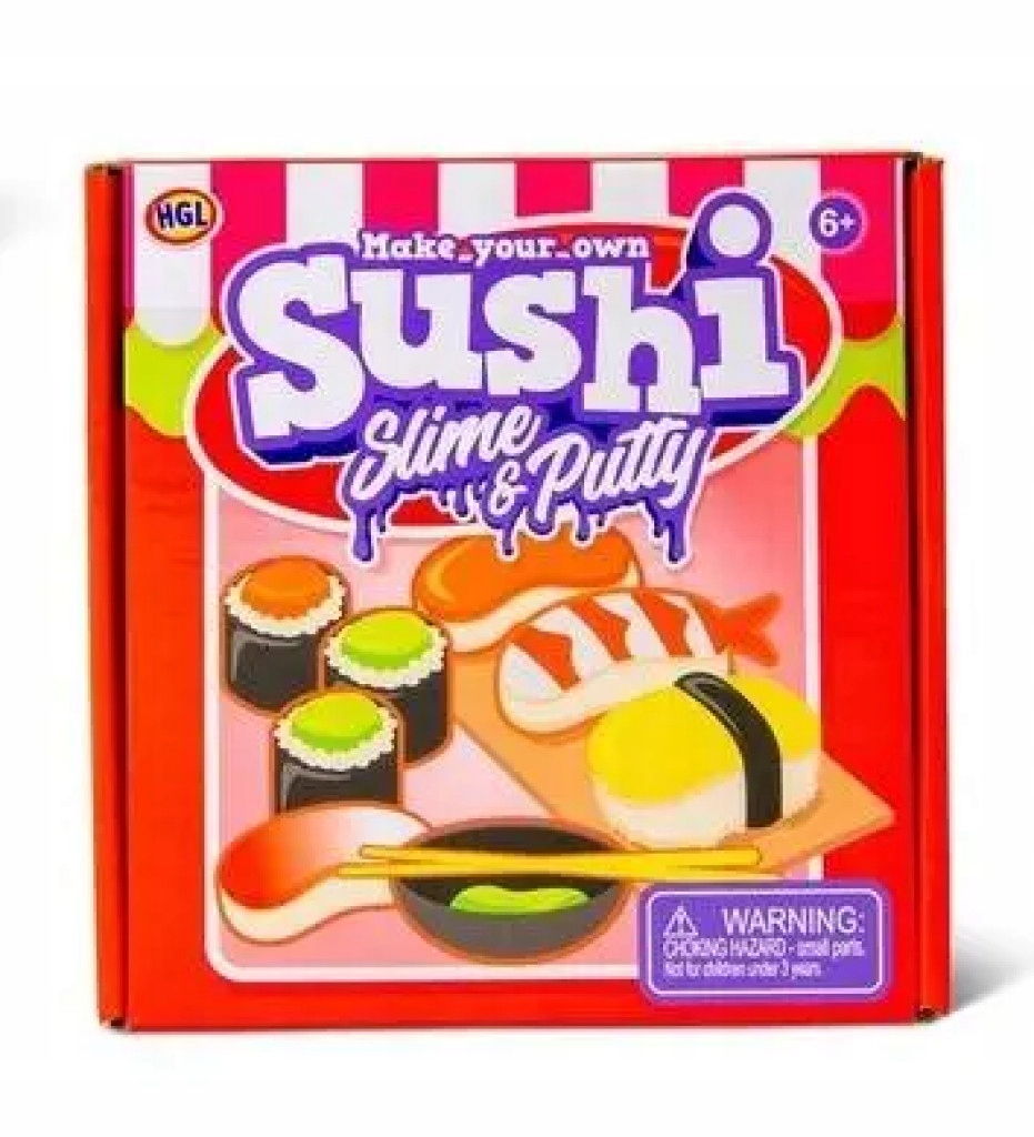 Zrób własny slime i masę sushi – Kreatywna zabawa dla dzieci