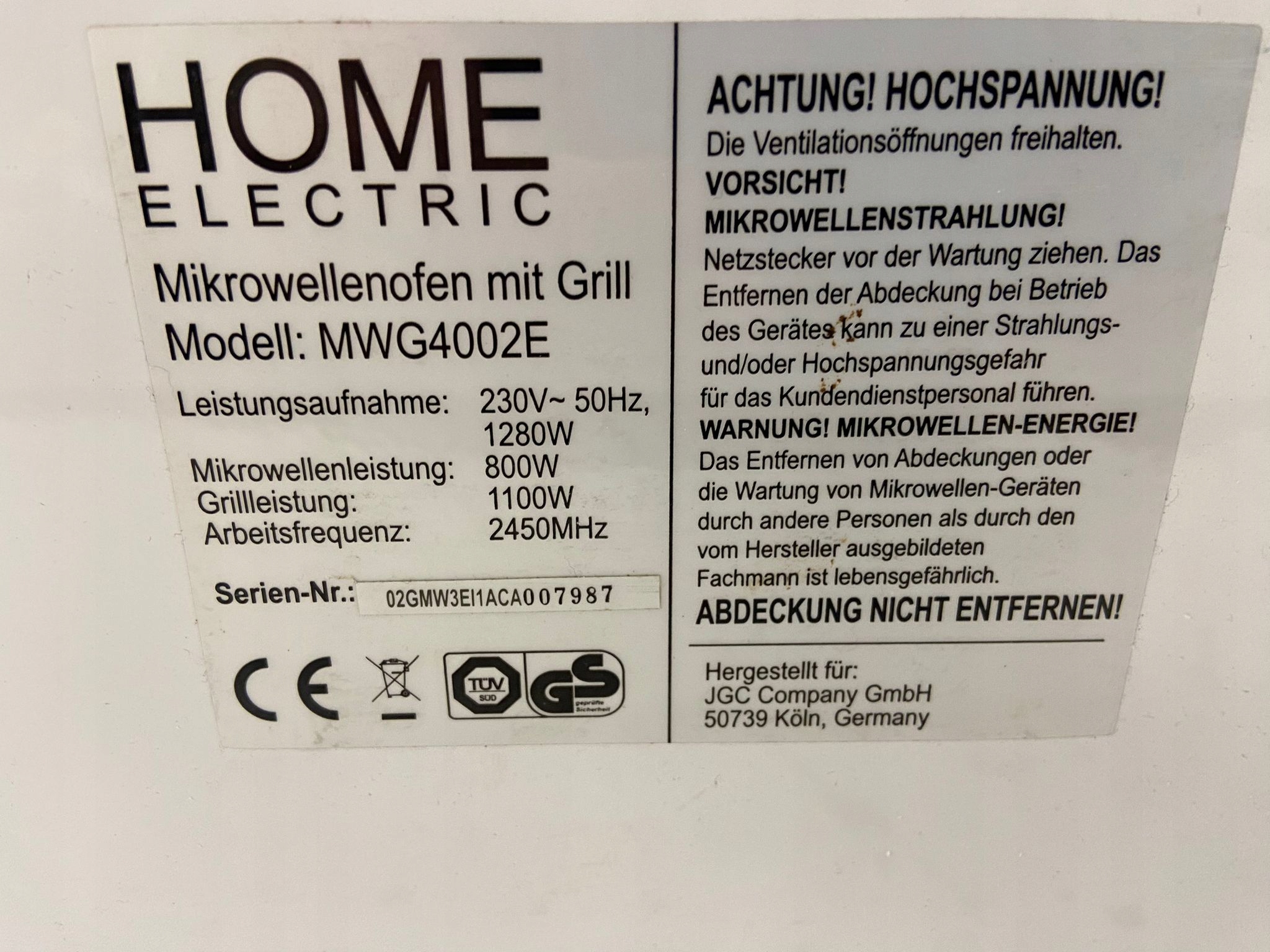 5 poziomów mocy dla idealnego gotowania