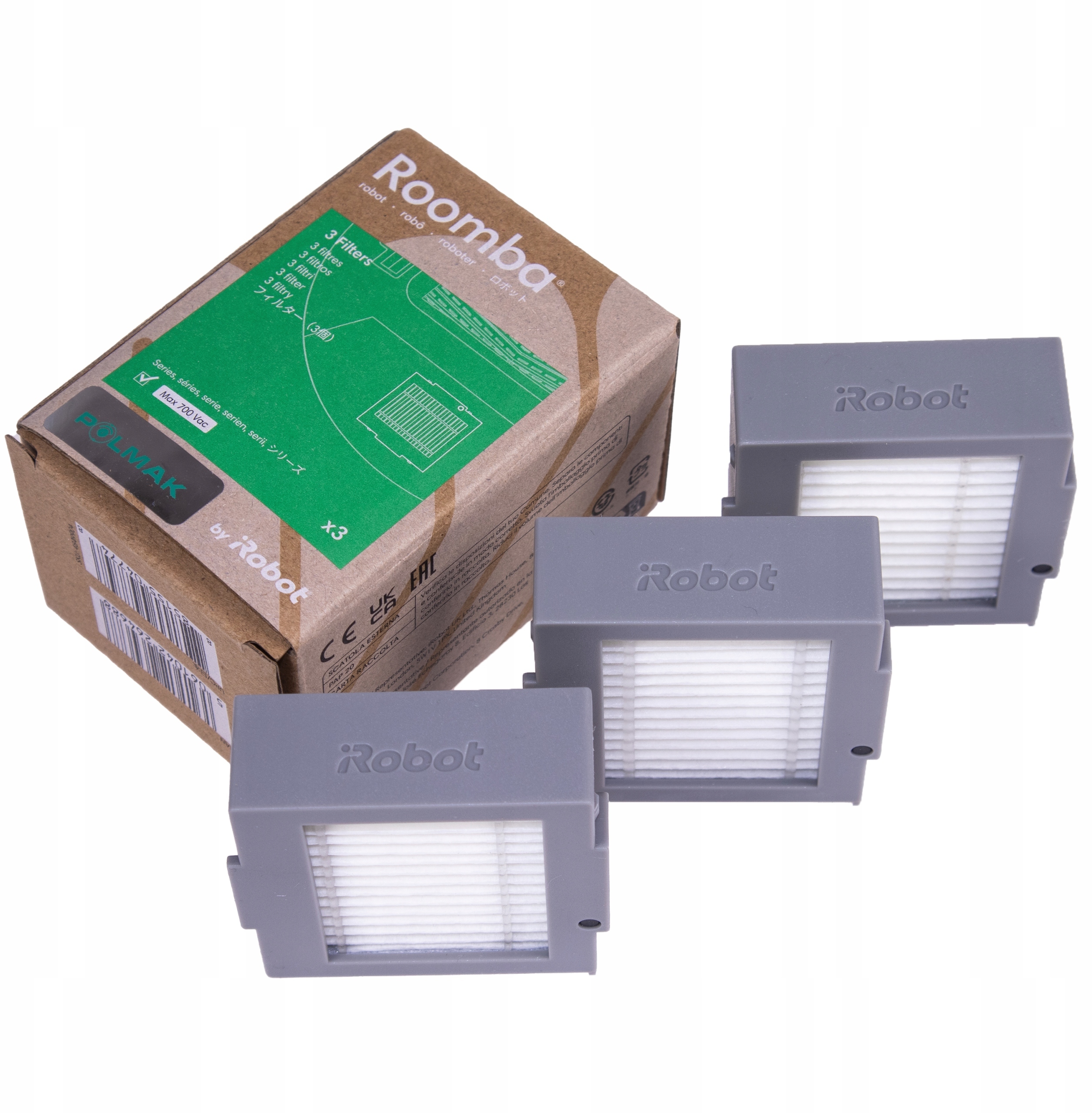 Filtr powietrza 3x do iRobot Roomba Max 705/504 Vac