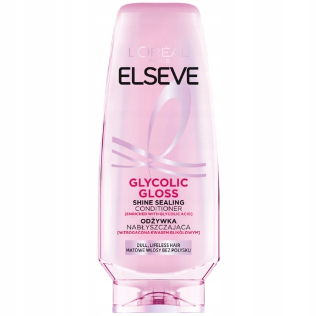 Odżywka Elseve Glycolic Gloss – Wygładzenie i intensyfikacja połysku