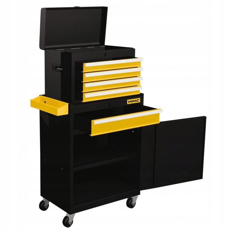 Funkcjonalne 5 szuflad z blokadą