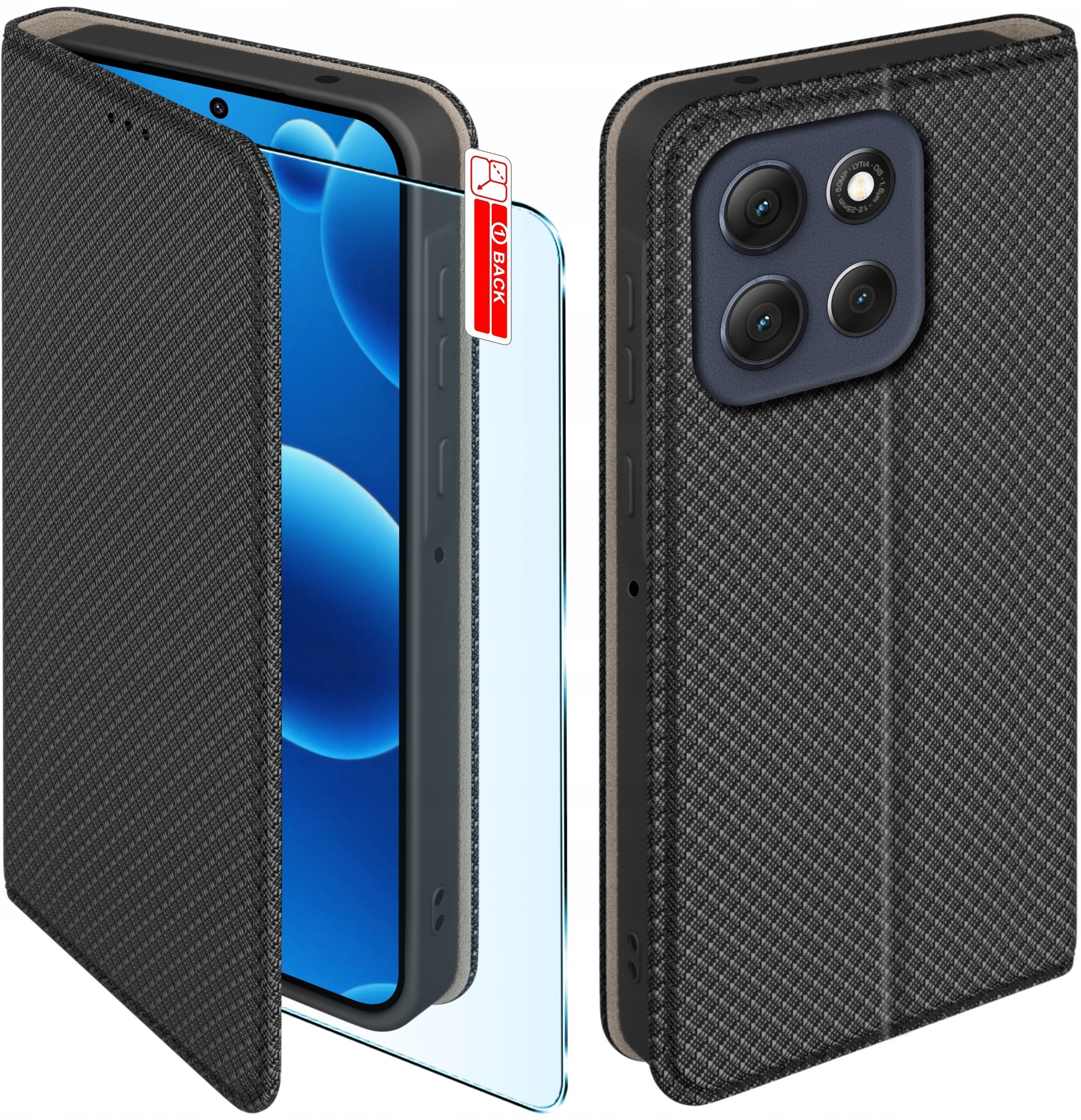 Etui z klapką do Motorola G86 5G – Elegancka ochrona dla Twojego smartfona