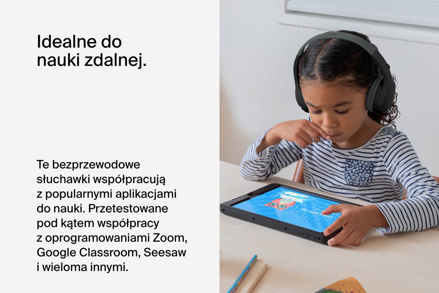 słuchawki idealne do nauki zdalnej