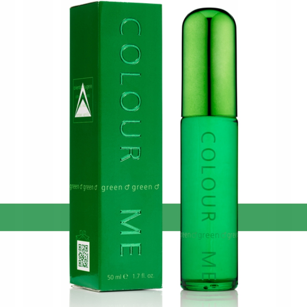 Colour Me Green*, Eau De Parfum* – Świeżość i elegancja dla mężczyzn