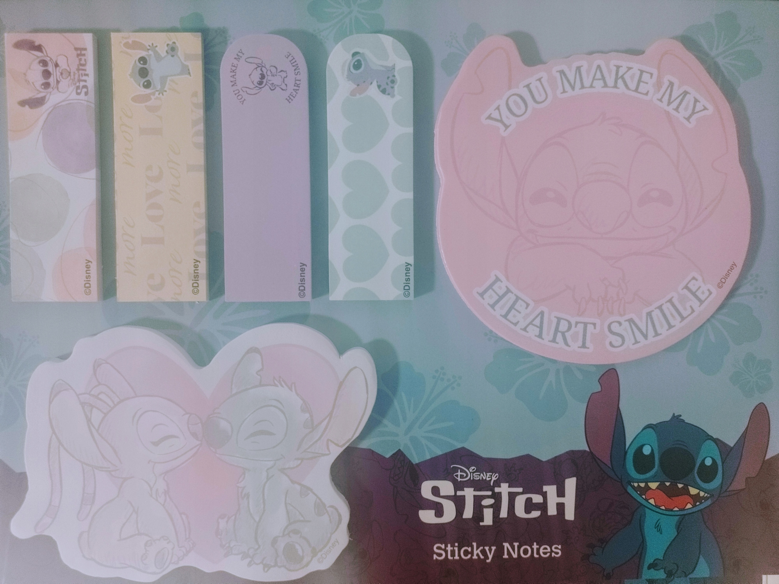 Karteczki samoprzylepne indeksujące zakładki Stitch – Uporządkuj swoje notatki z Disneyem