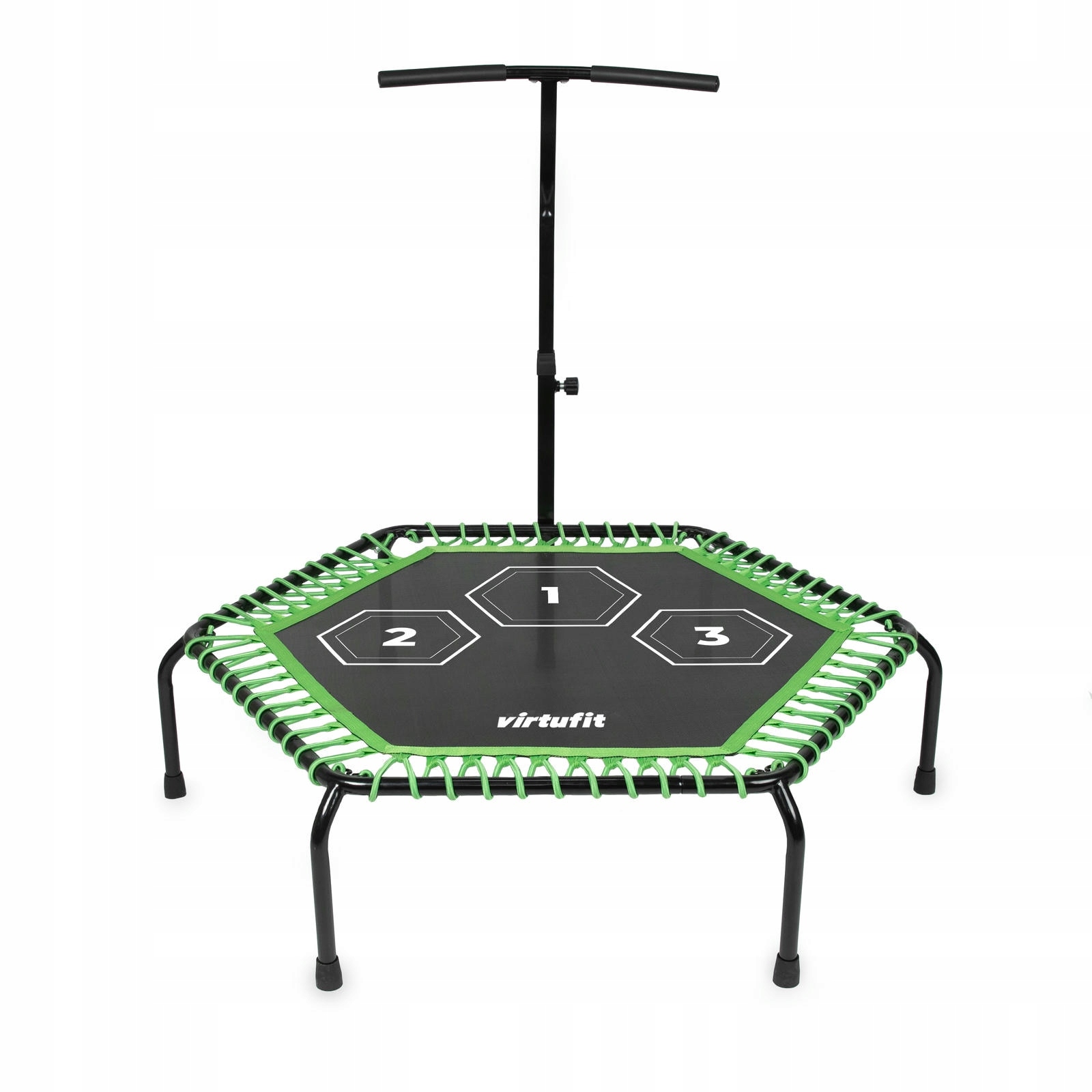 Trampolina fitness Pro 127 cm z uchwytem regulowanym – Idealna do ćwiczeń w domu