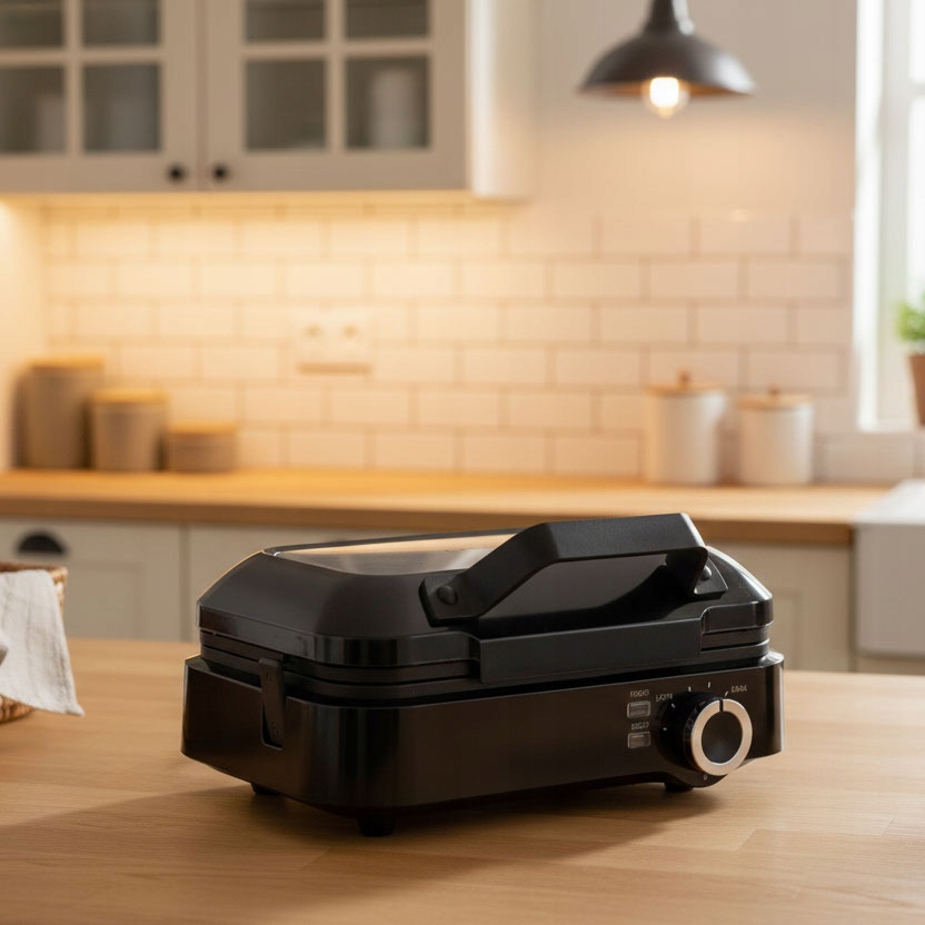 Wydajność i moc – 1200W dla perfekcyjnych gofrów