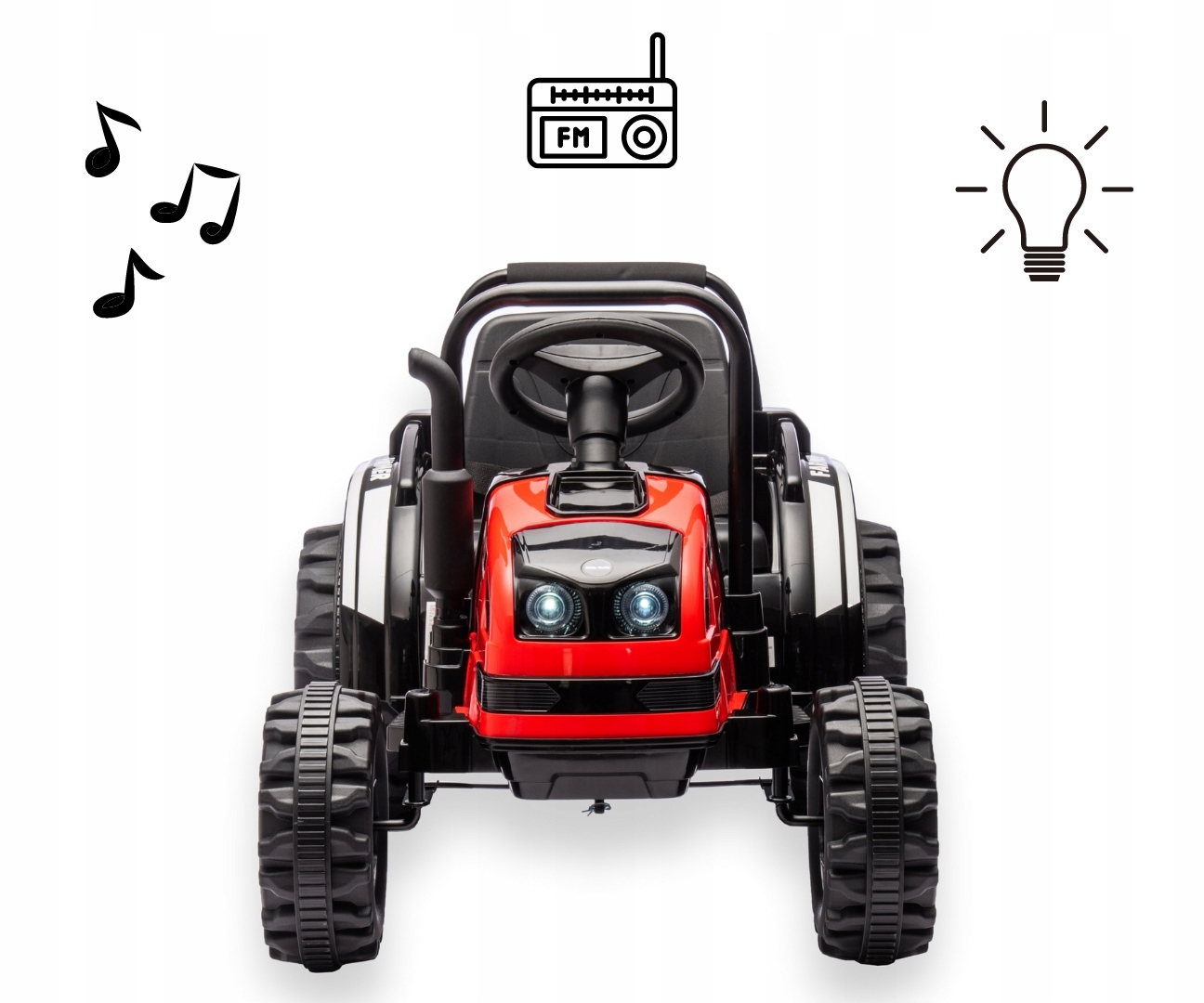 Bezpieczna jazda z metalowymi pałąkami bezpieczeństwa