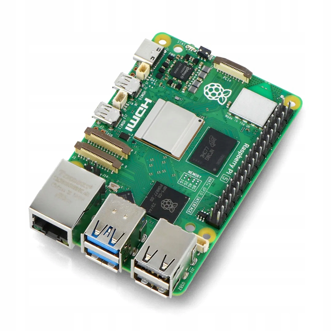 Raspberry Pi 5 – Wydajny minikomputer z 64-bitowym procesorem 2,4 GHz