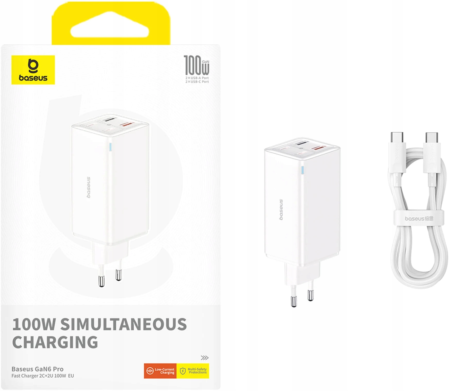 Przewód USB-C w zestawie – Gotowość do użycia