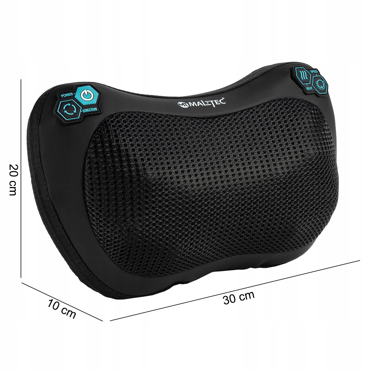 MASAŻER PODUSZKA MASUJĄCA SHIATSU DO PLECÓW KARKU NÓG CIAŁA GRZEJĄCY EAN (GTIN) 5901924235910