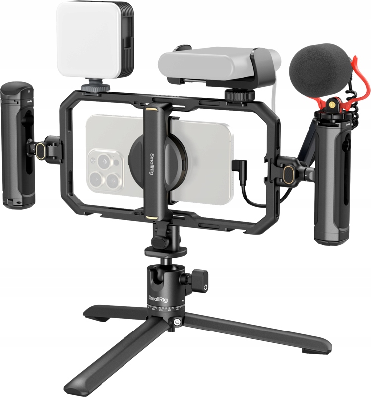 Smallrig 4704 Zestaw wideo All-in-One dla smartfonów – Profesjonalne nagrywanie w zasięgu ręki