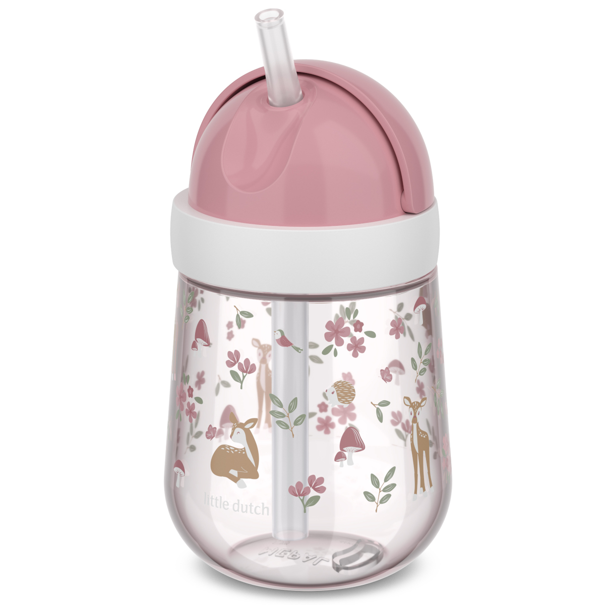 Kubek dziecięcy ze słomką 300ml MIO FAIRY GARDEN – Idealny dla Twojego Malucha