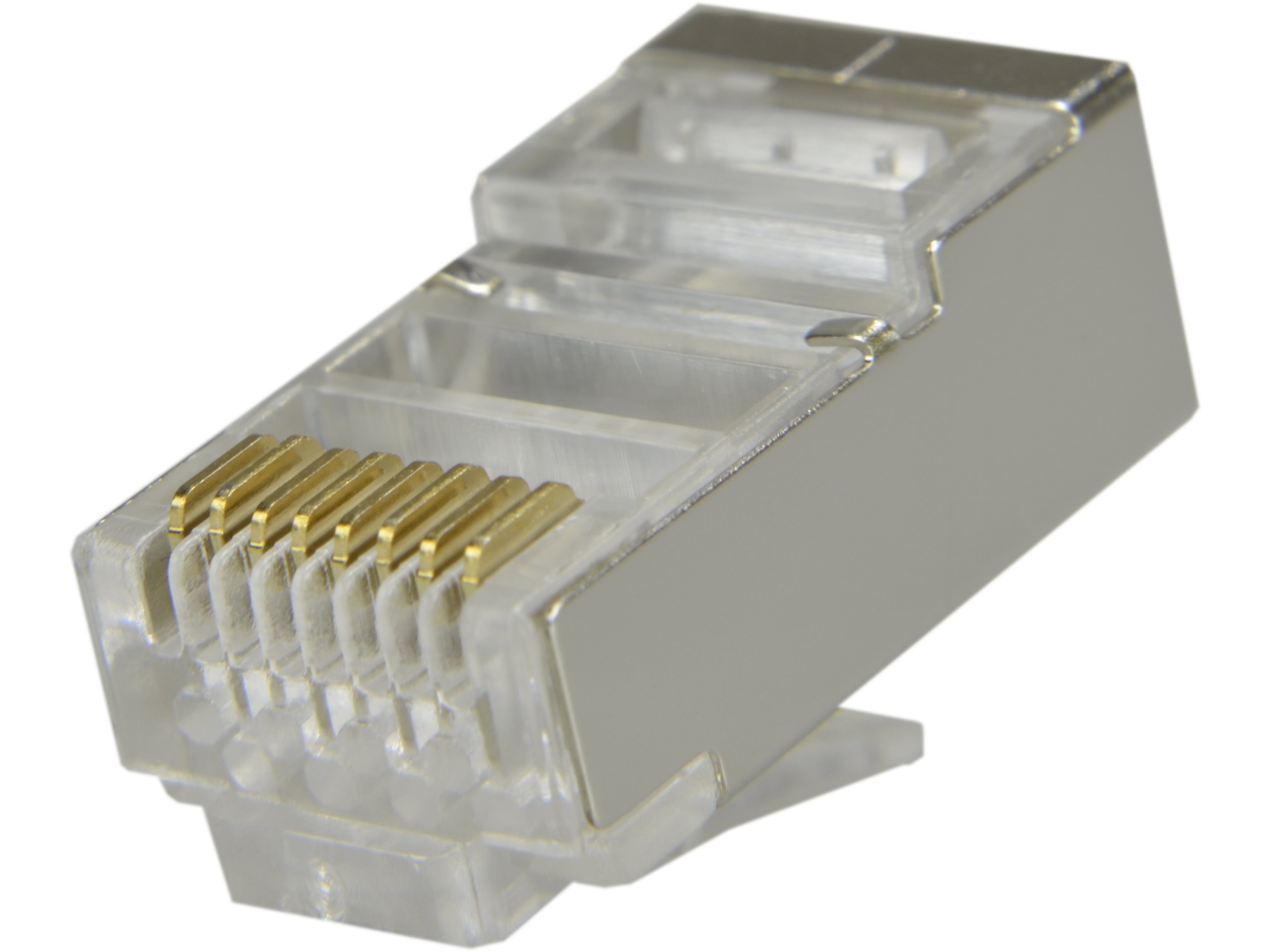 Wysoka jakość wykonania złącza RJ45