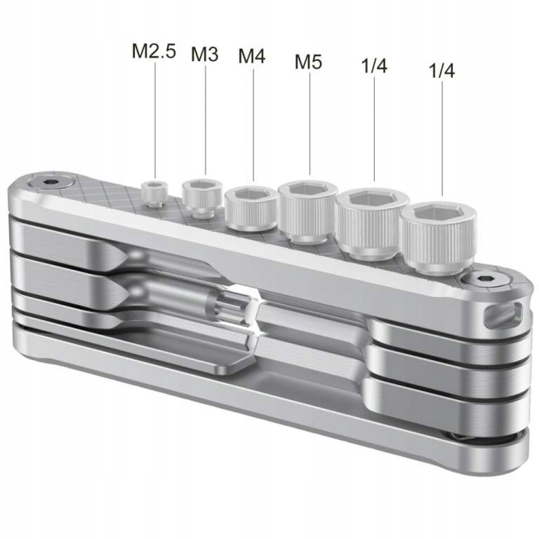 Dodatkowe otwory na zapasowe śruby