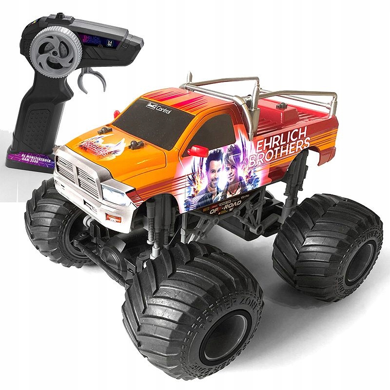 Revell RC Monster Truck RAM 3500 Ehrlich Brothers – Ekstremalne akrobacje na każdą okazję